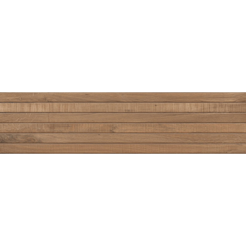 Mexen Western Wood Bruno carrelage en grès cérame émaillé rectifié G1, carreau mural effet bois 120 x 30 cm, mat