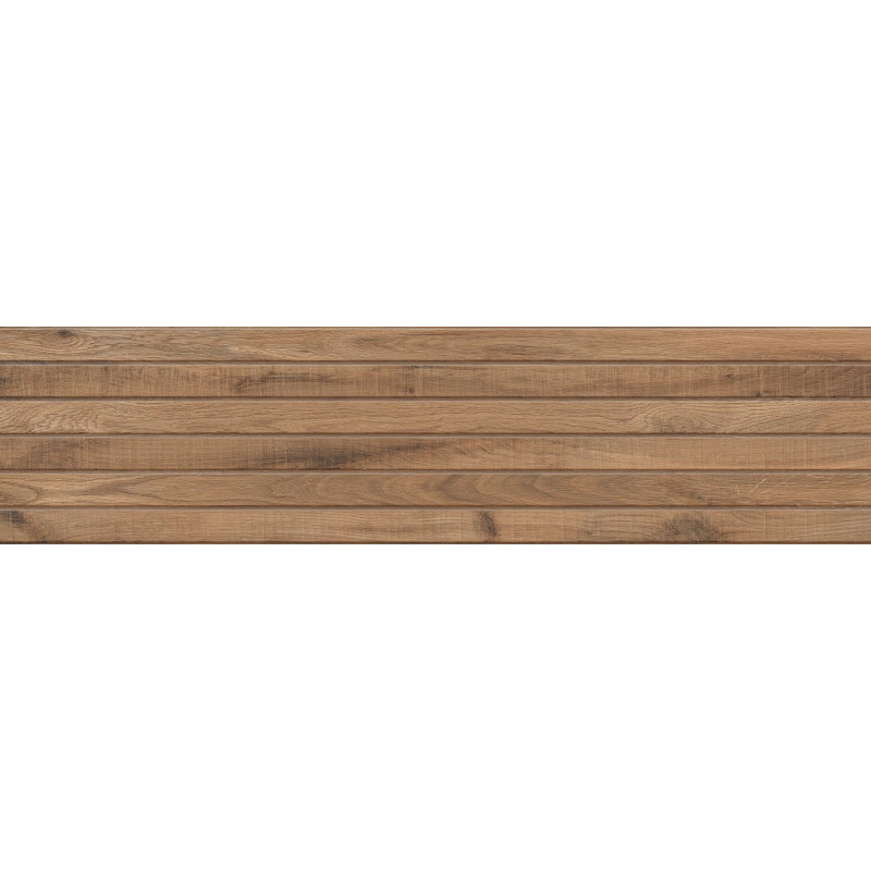Mexen Western Wood Bruno carrelage en grès cérame émaillé rectifié G1, carreau mural effet bois 120 x 30 cm, mat