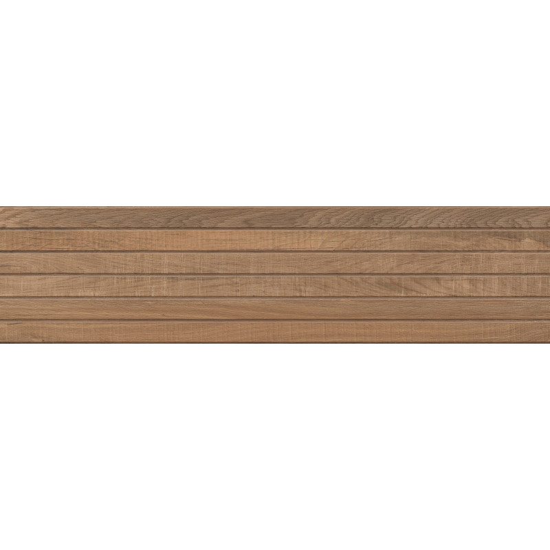 Mexen Western Wood Bruno carrelage en grès cérame émaillé rectifié G1, carreau mural effet bois 120 x 30 cm, mat