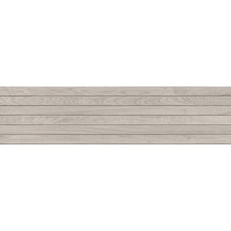 Mexen Western Wood Gris grès émaillé rectifié G1, carreau mural en imitation bois 120 x 30 cm, mat - TL702-120-030-52