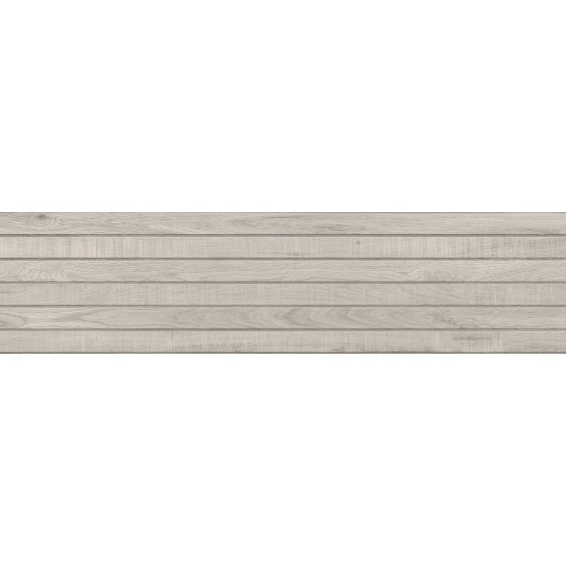 Mexen Western Wood Gris grès émaillé rectifié G1, carreau mural effet bois 120 x 30 cm, mat - TL702-120-030-52