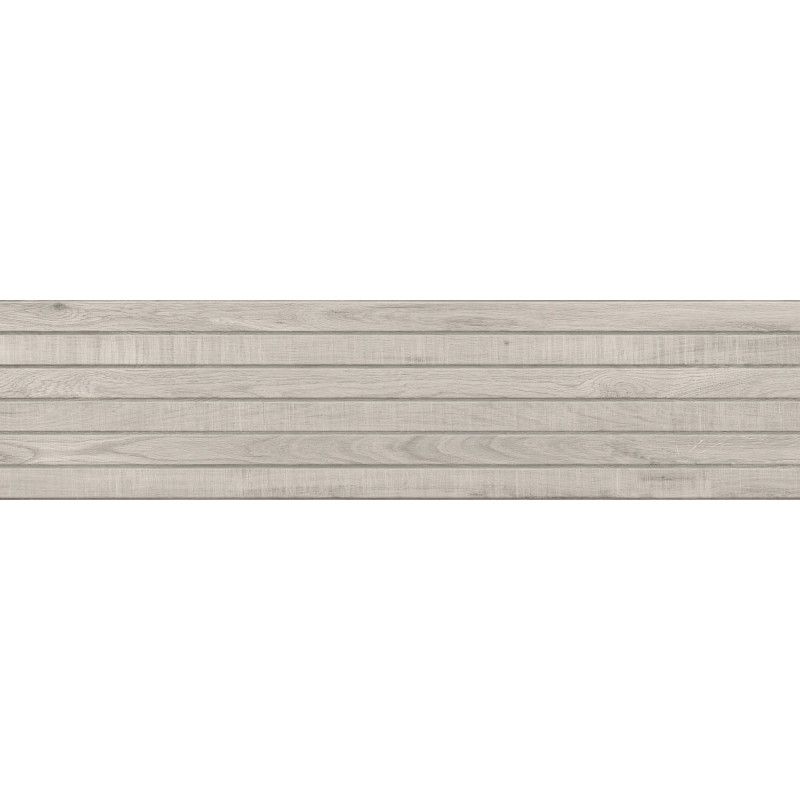 Mexen Western Wood Gris grès émaillé rectifié G1, carreau mural en imitation bois 120 x 30 cm, mat - TL702-120-030-52