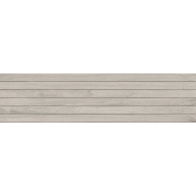 Mexen Western Wood Gris grès émaillé rectifié G1, carreau mural en imitation bois 120 x 30 cm, mat - TL702-120-030-52