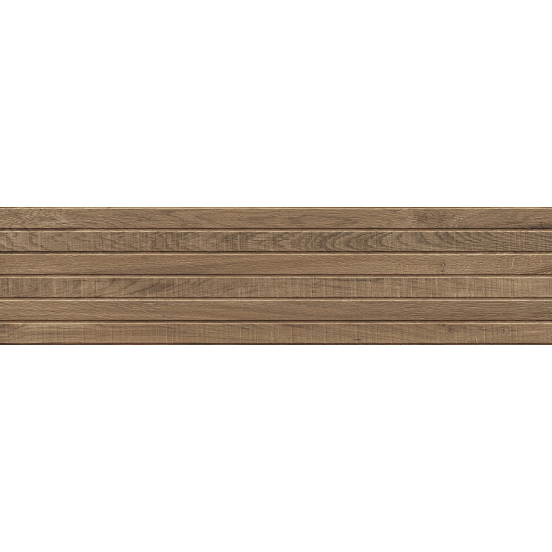 Mexen Western Wood Gres naturel émaillé rectifié. G1, carreau mural aspect bois 120 x 30 cm, mat - TL702-120-030-53
