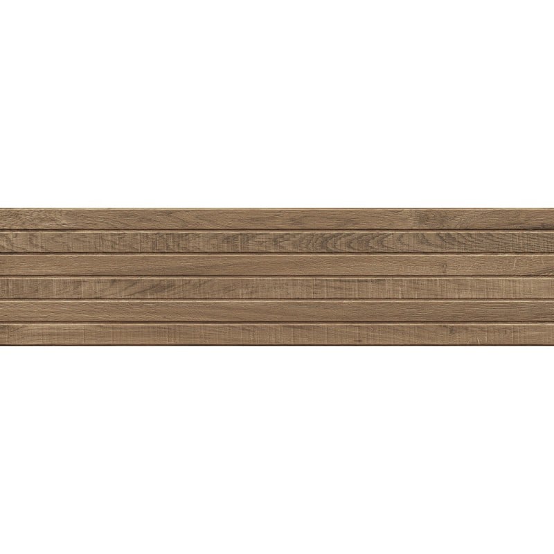Mexen Western Wood Grès naturel émaillé rectifié. G1, carreau mural effet bois 120 x 30 cm, mat - TL702-120-030-53