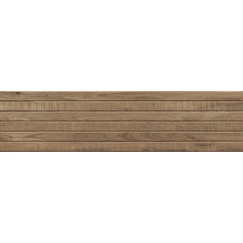 Mexen Western Wood Gres naturel émaillé rectifié. G1, carreau mural aspect bois 120 x 30 cm, mat - TL702-120-030-53