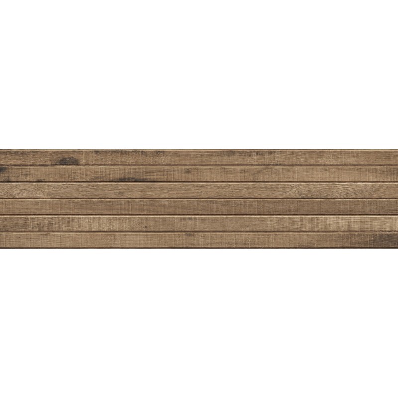 Mexen Western Wood Grès naturel émaillé rectifié. G1, carreau mural effet bois 120 x 30 cm, mat - TL702-120-030-53