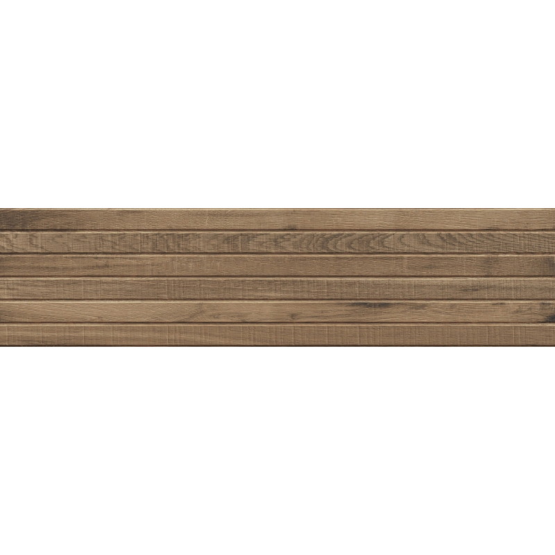 Mexen Western Wood Gres naturel émaillé rectifié. G1, carreau mural aspect bois 120 x 30 cm, mat - TL702-120-030-53