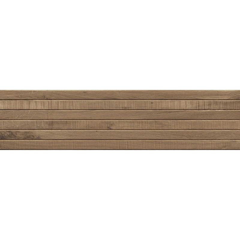 Mexen Western Wood Gres naturel émaillé rectifié. G1, carreau mural aspect bois 120 x 30 cm, mat - TL702-120-030-53