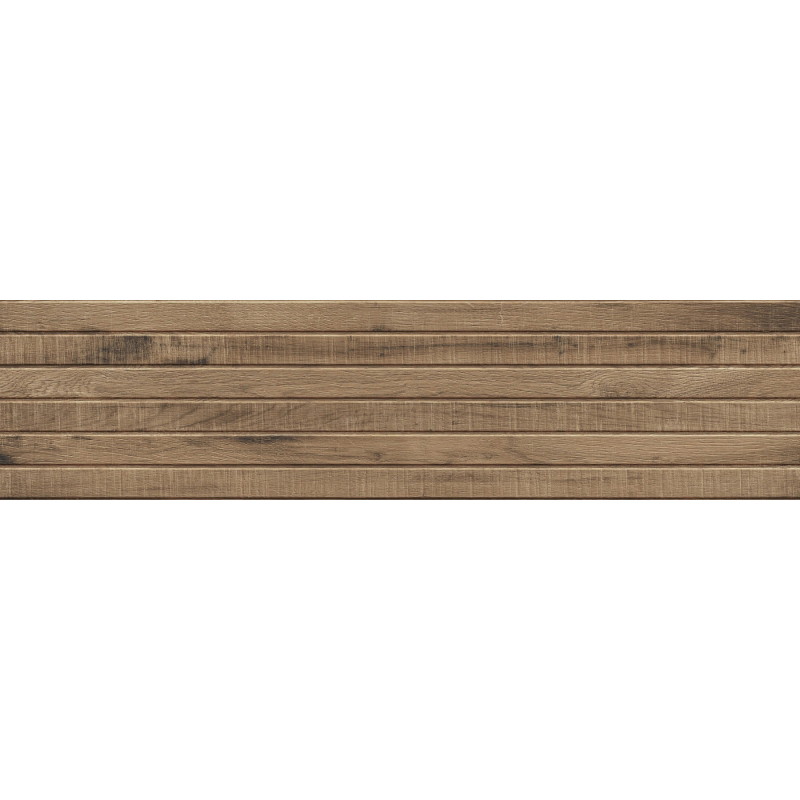 Mexen Western Wood Gres naturel émaillé rectifié. G1, carreau mural aspect bois 120 x 30 cm, mat - TL702-120-030-53