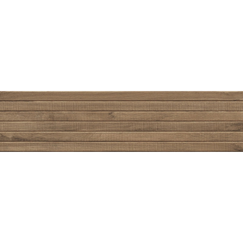 Mexen Western Wood Gres naturel émaillé rectifié. G1, carreau mural aspect bois 120 x 30 cm, mat - TL702-120-030-53