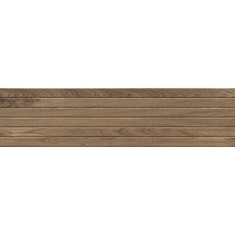 Mexen Western Wood Gres naturel émaillé rectifié. G1, carreau mural aspect bois 120 x 30 cm, mat - TL702-120-030-53