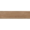Mexen Western Wood Gres émaillé rectifié noyer G1, carreau mural aspect bois 120 x 30 cm, mat - TL702-120-030-54