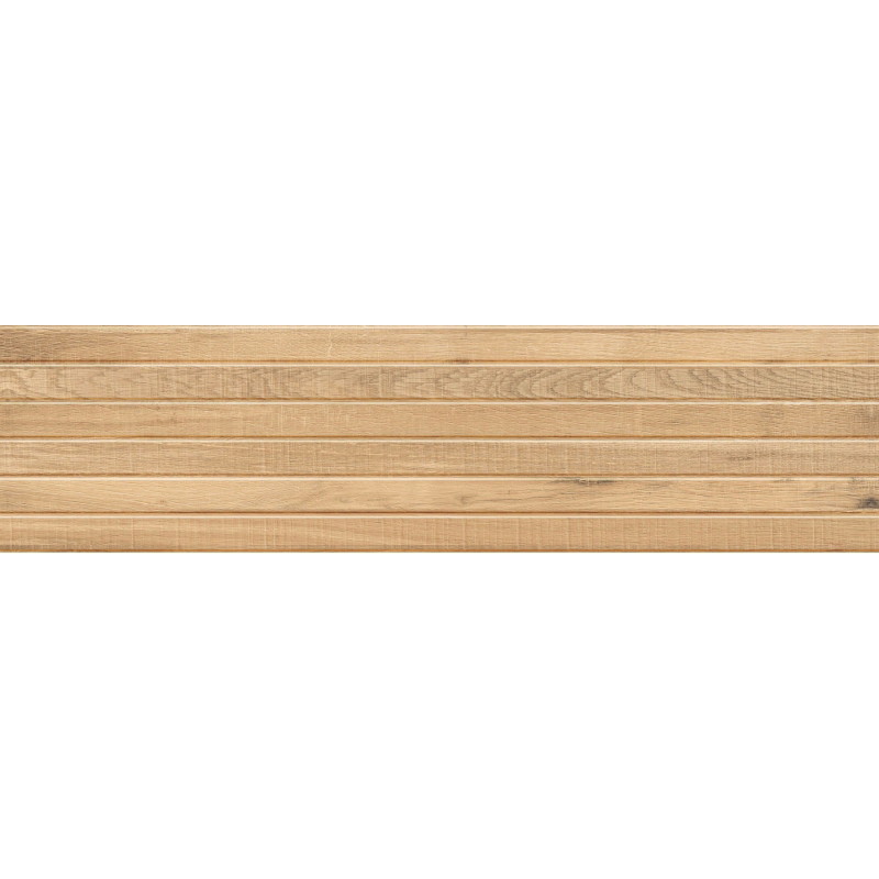 Mexen Western Wood Grès émaillé beige rectifié G1, carreau mural ressemblant au bois 120 x 30 cm, mat - TL702-120-030-55