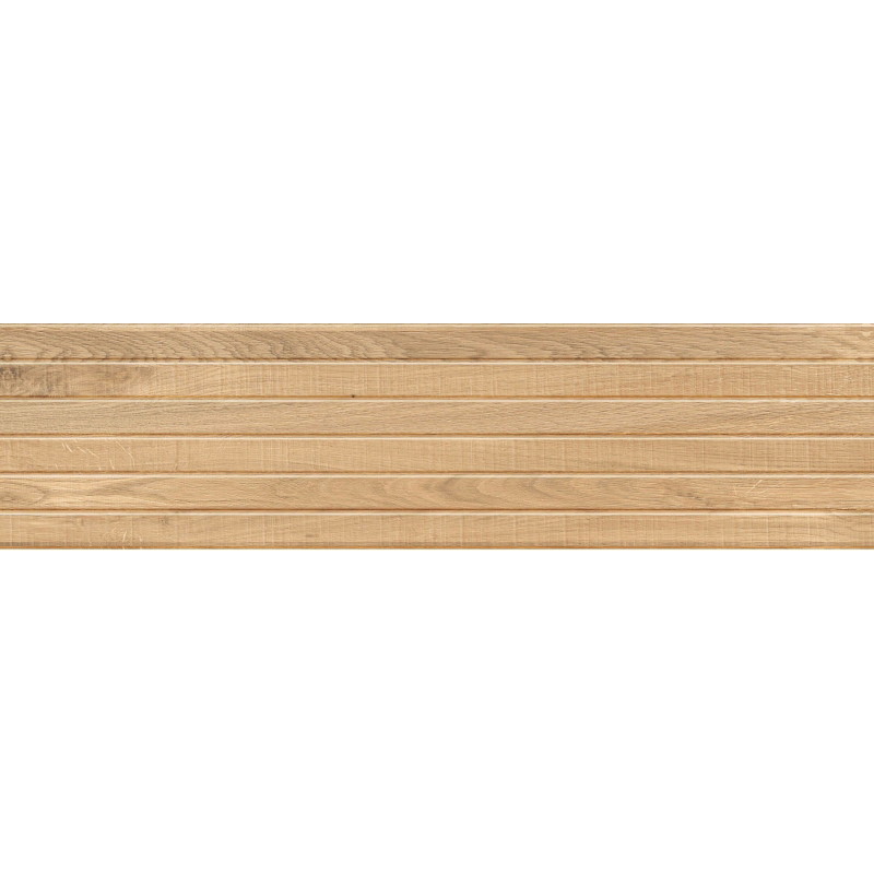 Mexen Western Wood Grès émaillé beige rectifié G1, carreau mural ressemblant au bois 120 x 30 cm, mat - TL702-120-030-55
