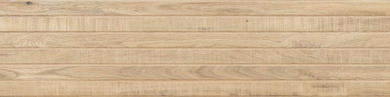 Mexen Western Wood Carreau murale aspect bois 120 x 30 cm, Miele, grès émaillé rectifié mat - TL702-120-030-57