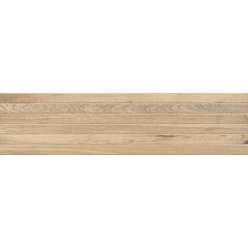 Mexen Western Wood Miele grès émaillé rectifié. G1, carreau mural imitation bois 120 x 30 cm, mat - TL702-120-030-57