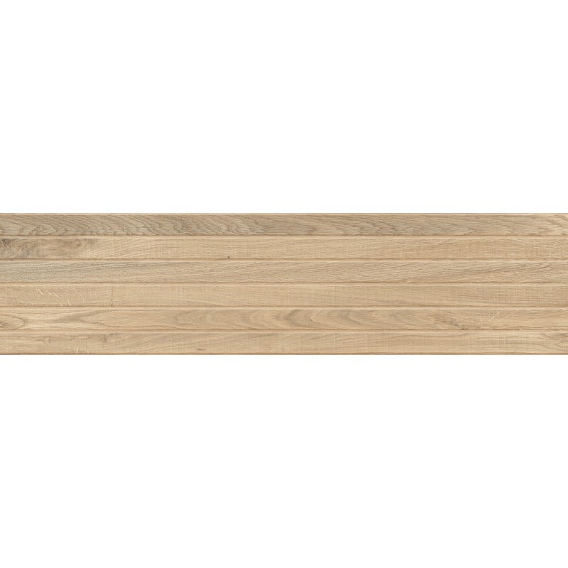 Mexen Western Wood Miele grès émaillé rectifié. G1, carreau mural imitation bois 120 x 30 cm, mat - TL702-120-030-57