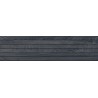 Mexen Western Wood Nero grès émaillé rectifié G1, carreau mural aspect bois 120 x 30 cm, mat - TL702-120-030-58