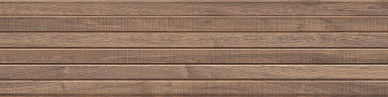 Mexen Mulberry Wood Grès émaillé brun rect. G1, carreau mural aspect bois 120 x 30 cm, mat - TL703-120-030-50