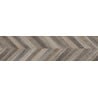 Mexen Native Grès noir émaillé rectifié G1, carreau effet bois pour sol et mur 120 x 30 cm, carving - TL704-120-030-00
