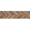Mexen Native Grès brun émaillé rectifié G1, carreau imitation bois pour sol et mur 120 x 30 cm, carving - TL704-120-030-01