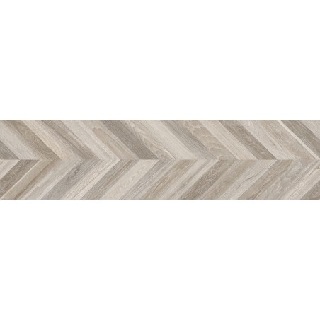 Mexen Native Grès gris émaillé rect. G1, carreau effet bois pour sol et mur 120 x 30 cm, carving - TL704-120-030-02