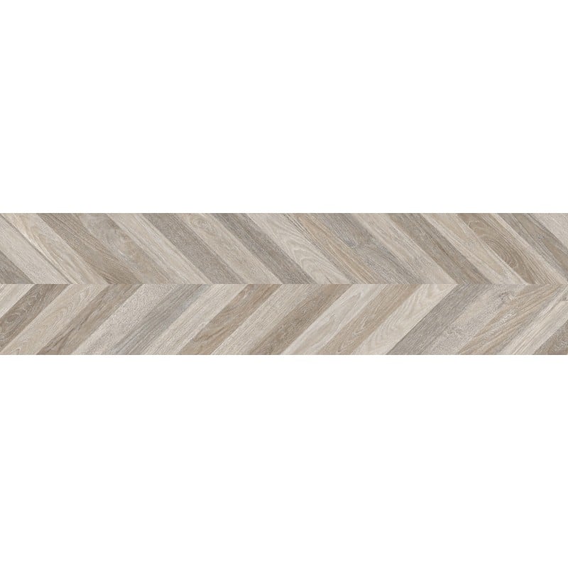 Mexen Native Grès gris émaillé rect. G1, carreau effet bois pour sol et mur 120 x 30 cm, carving - TL704-120-030-02