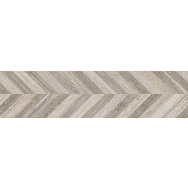 Mexen Native Grès gris émaillé rect. G1, carreau effet bois pour sol et mur 120 x 30 cm, carving - TL704-120-030-02