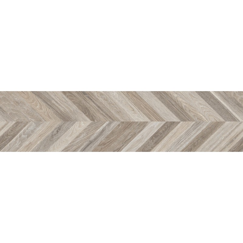 Mexen Native Grès gris émaillé rect. G1, carreau effet bois pour sol et mur 120 x 30 cm, carving - TL704-120-030-02