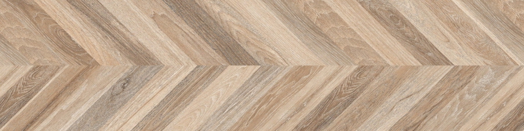 Mexen Native Miele grès émaillé rectifié. G1, carreau effet bois sol-mur 120 x 30 cm, carving - TL704-120-030-03