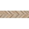 Mexen Native Miele grès émaillé rectifié. G1, carreau effet bois sol-mur 120 x 30 cm, carving - TL704-120-030-03