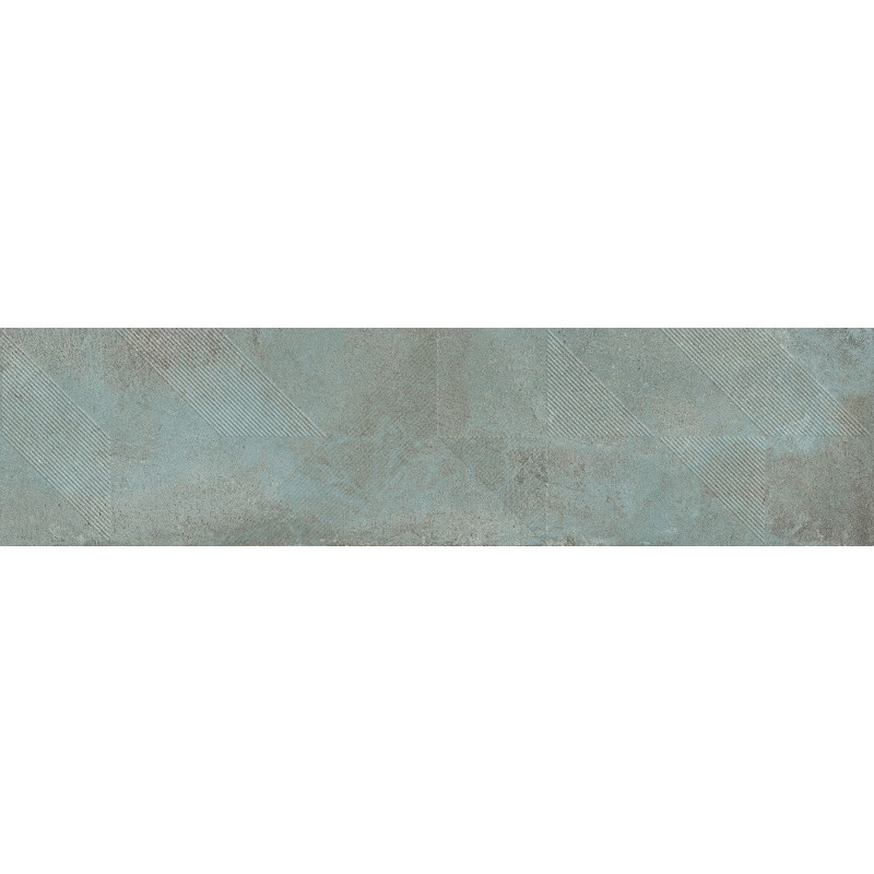 Mexen Lassa Spiga Aqua grès émaillé rect. G1, carreau mural 120 x 30 cm, mat - TL705-120-030-50