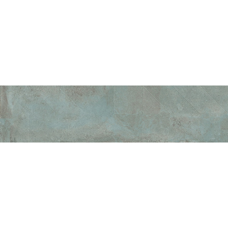 Mexen Lassa Spiga Aqua grès émaillé rect. G1, carreau mural 120 x 30 cm, mat - TL705-120-030-50