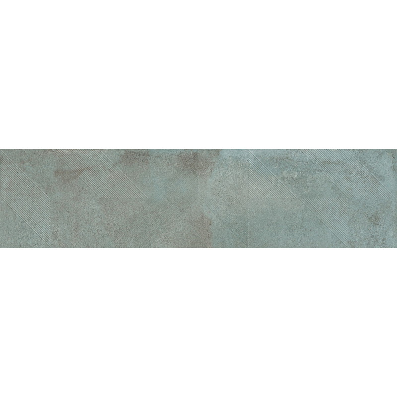 Mexen Lassa Spiga Aqua grès émaillé rect. G1, carreau mural 120 x 30 cm, mat - TL705-120-030-50