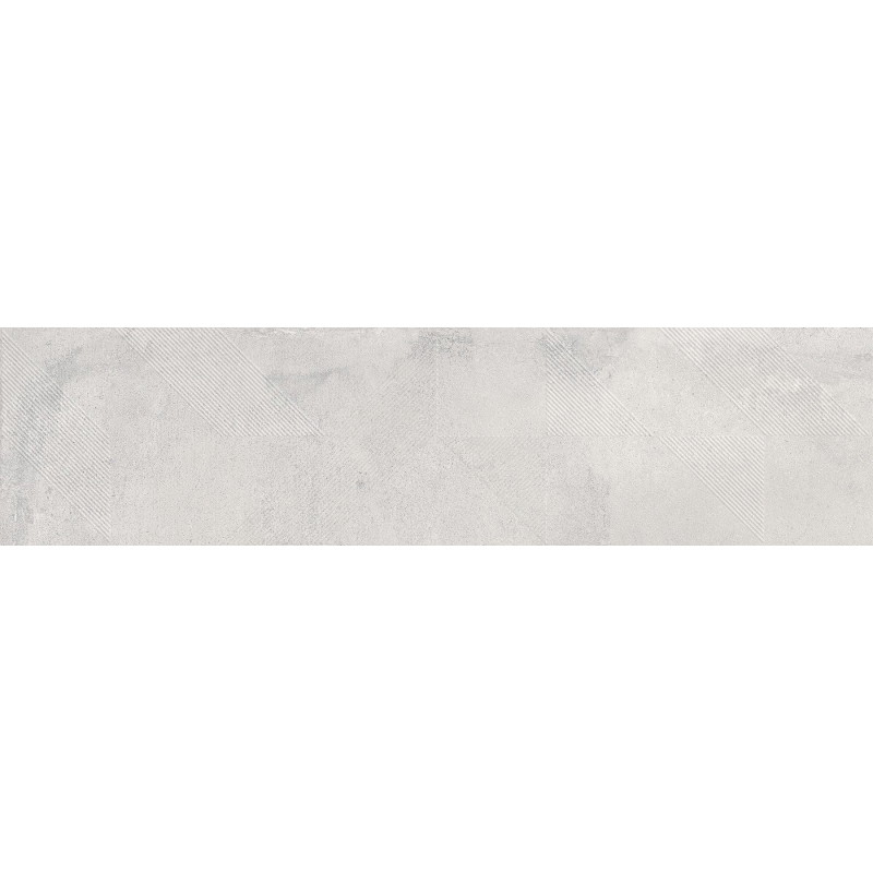 Mexen Lassa Spiga Bianco carreau en grès émaillé rectifié G1, carreau mural 120 x 30 cm, mat - TL705-120-030-52