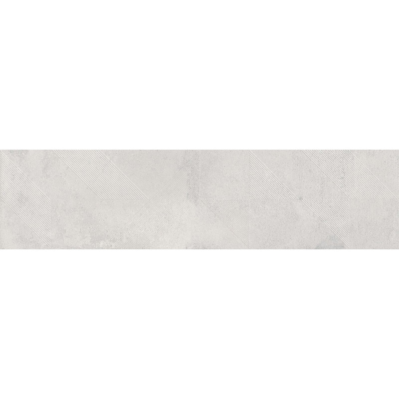 Mexen Lassa Spiga Bianco carreau en grès émaillé rectifié G1, carreau mural 120 x 30 cm, mat - TL705-120-030-52