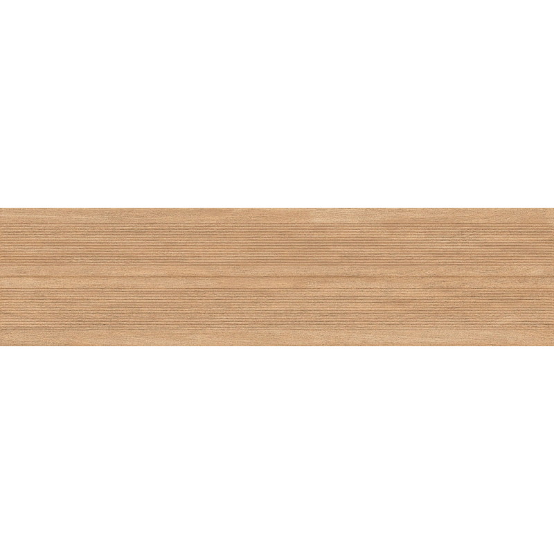 Mexen Prestige Wood Honey Grès émaillé rectifié G1, carreau mural effet bois 120 x 30 cm, mat - TL706-120-030-53