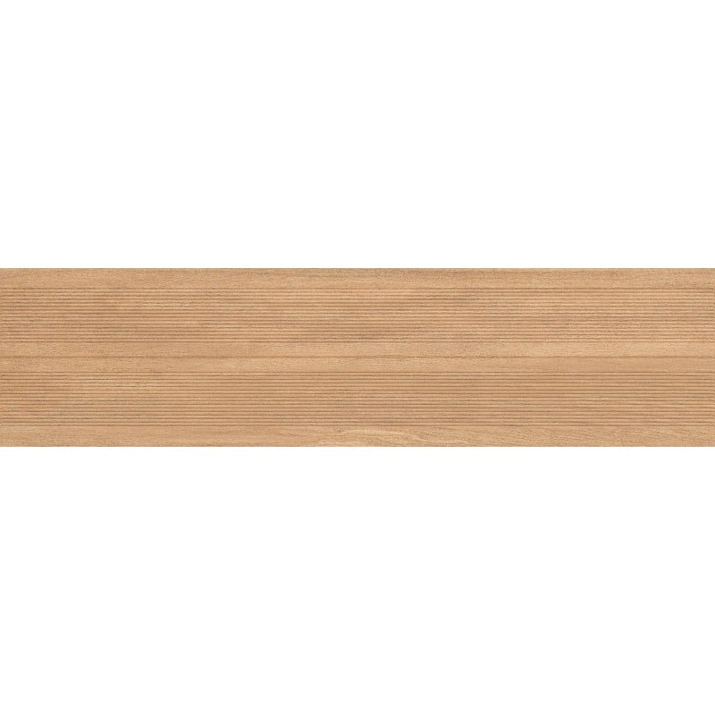 Mexen Prestige Wood Gres vitrifié Honey rect. G1, carreau mural aspect bois 120 x 30 cm, mat - TL706-120-030-53