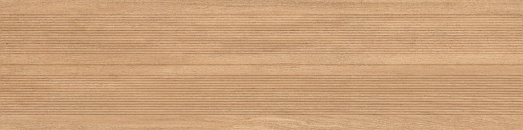 Mexen Prestige Wood Honey Grès émaillé rectifié G1, carreau mural effet bois 120 x 30 cm, mat - TL706-120-030-53