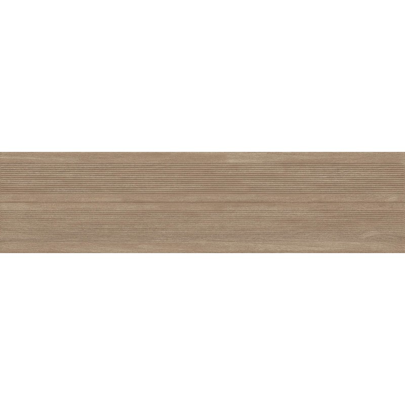 Mexen Prestige Wood Grès naturel émaillé rectifié G1, carreau mural aspect bois 120 x 30 cm, mat - TL706-120-030-54