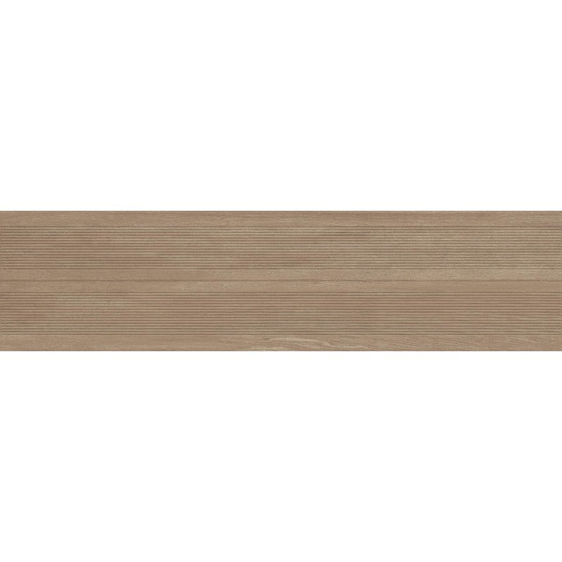 Mexen Prestige Wood Grès naturel émaillé rectifié G1, carreau mural aspect bois 120 x 30 cm, mat - TL706-120-030-54