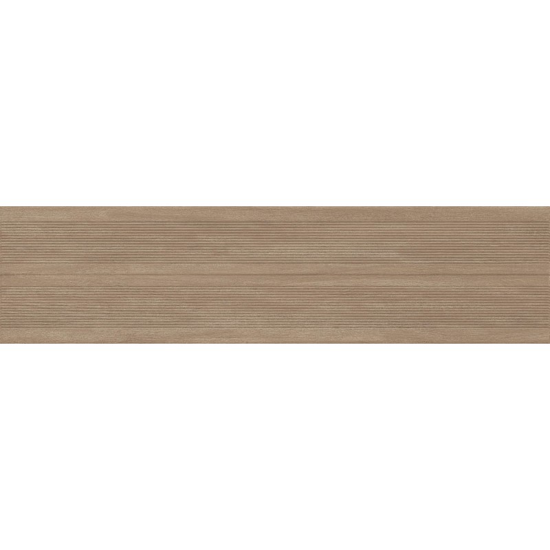 Mexen Prestige Wood Grès naturel émaillé rectifié G1, carreau mural aspect bois 120 x 30 cm, mat - TL706-120-030-54