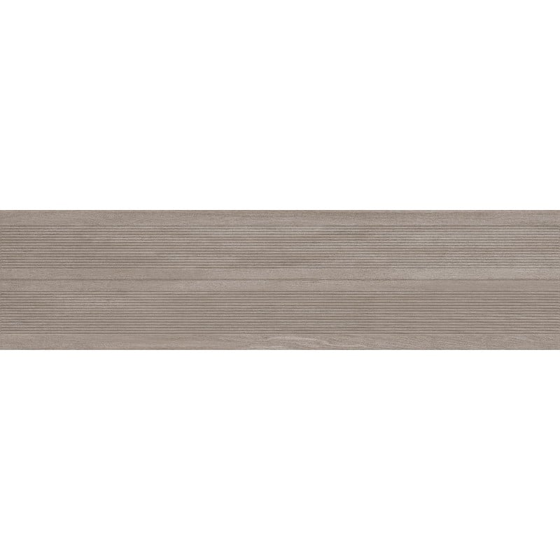 Mexen Prestige Wood Tortora grès émaillé rectifié G1, carreau mural aspect bois 120 x 30 cm, mat - TL706-120-030-55