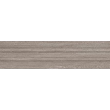 Mexen Prestige Wood Tortora grès émaillé rectifié G1, carreau mural aspect bois 120 x 30 cm, mat - TL706-120-030-55