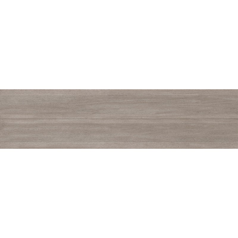 Mexen Prestige Wood Tortora grès émaillé rectifié G1, carreau mural aspect bois 120 x 30 cm, mat - TL706-120-030-55