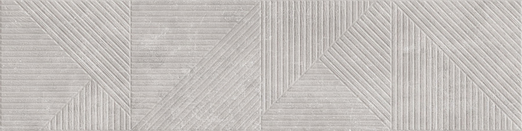Mexen Magnifica Avenue Gris grès émaillé rect. G1, carreau mural 120 x 30 cm, mat - TL707-120-030-50