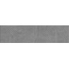 Mexen Magnifica Avenue Nero grès émaillé rect. G1, carreau mural 120 x 30 cm, mat - TL707-120-030-51
