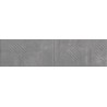 Mexen Magnifica Avenue Nero grès émaillé rect. G1, carreau mural 120 x 30 cm, mat - TL707-120-030-51