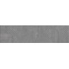 Mexen Magnifica Avenue Nero grès émaillé rect. G1, carreau mural 120 x 30 cm, mat - TL707-120-030-51